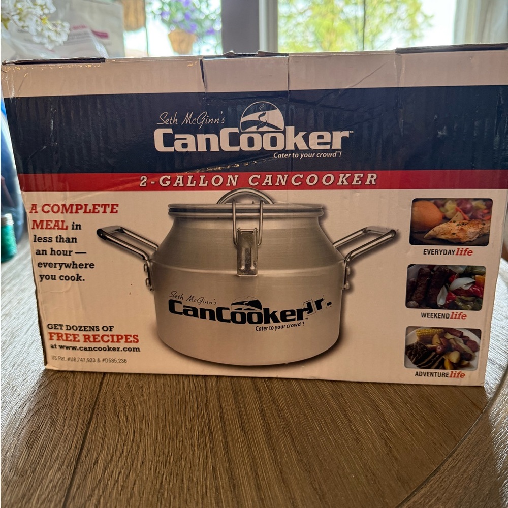 Seth McGinn's CanCooker Jr. 2-Gallon Aluminum Cooker - Silver - Picture 2 of 3